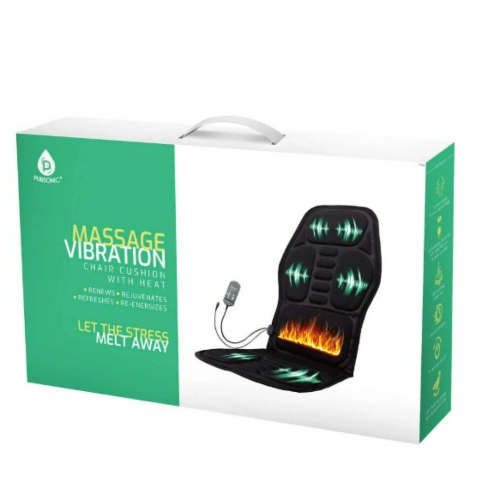 Pursonic Chair Cushion With Heat and Vibration - like new - Picture 4 of 4